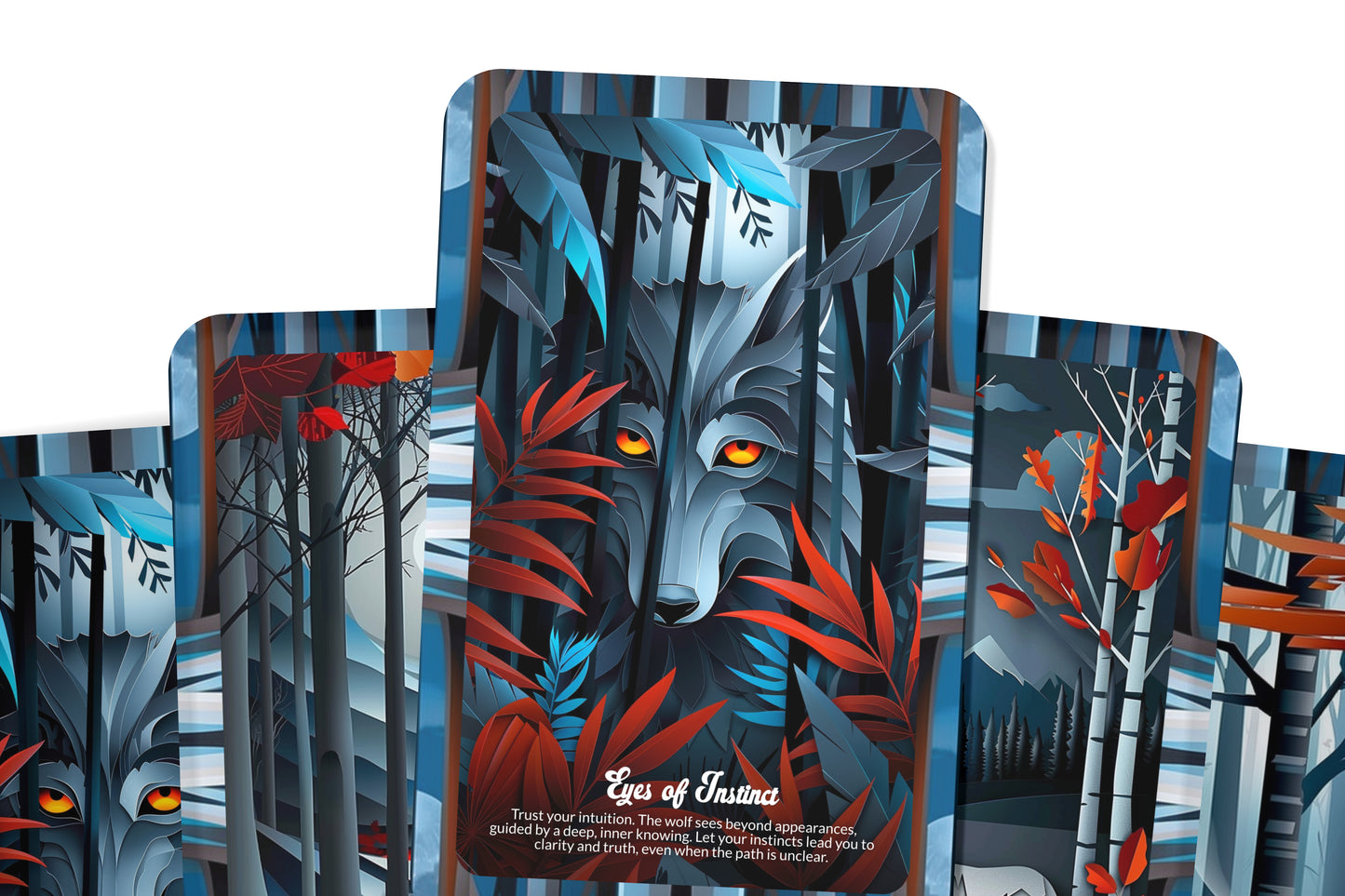 Call of the Wild – A Wolf Oracle - 22 Oracle Cards - Connect With the Spirit of Loyalty and Freedom