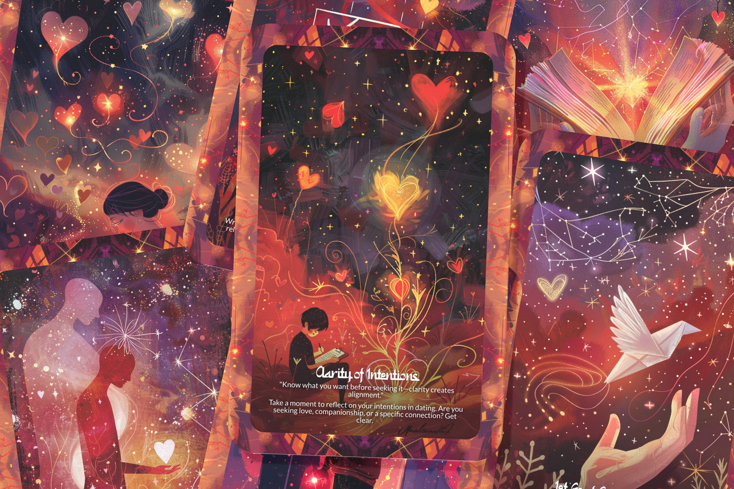Finding the One Oracle – Attract Aligned Love – Divine Timing & Romantic Insight 22-Card Deck