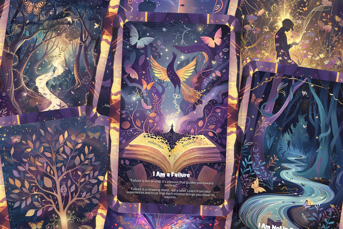 Inner Narratives Transformation Deck – Reframe Your Story – Shadow Work & Empowered Identity 22-Card Deck