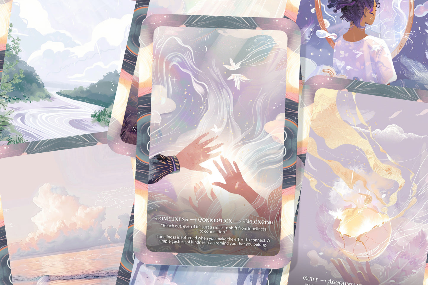 Emotion Harmonizer Cards – Balance Your Feelings – Emotional Awareness & Healing 22-Card Deck