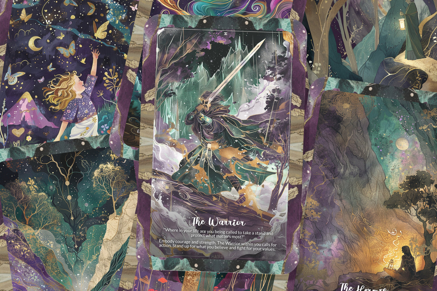 Archetypes of Growth & Change – Embrace Evolution – Journey Through Life’s Shifting Patterns 22-Card Deck