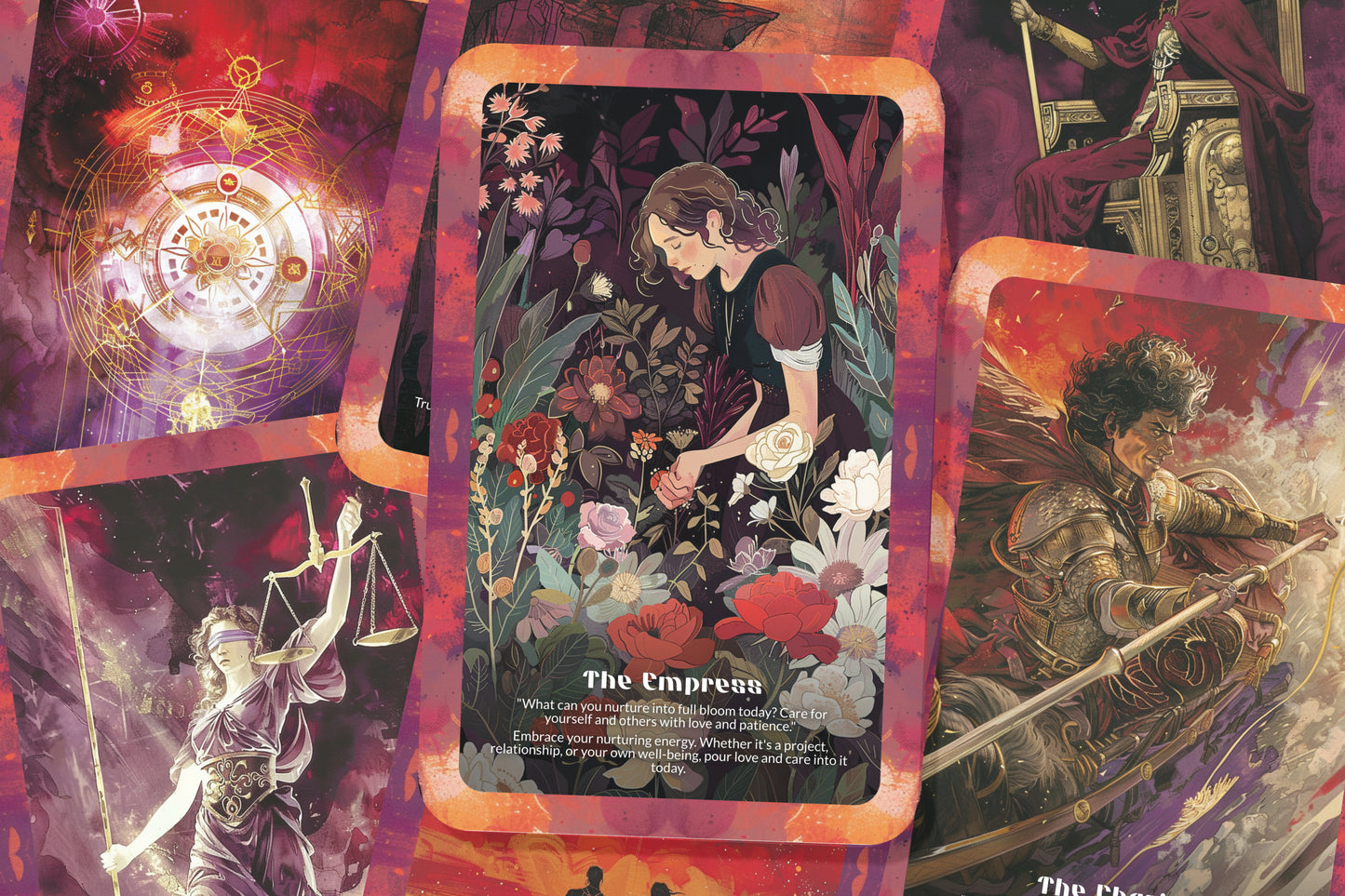 Archetype Oracle of the Tarot – Explore Your Inner Archetypes – A Tarot-Inspired Oracle 22-Card Deck