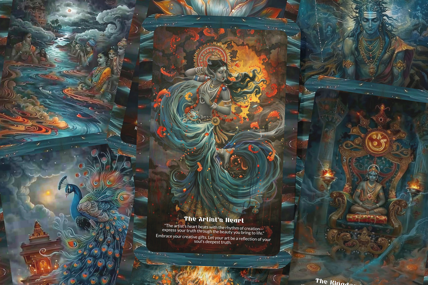 The Oracle of the Mithila Kingdom – A Divine Feminine Wisdom Deck – 22 Oracle Cards – Bihar’s Sacred Sovereignty