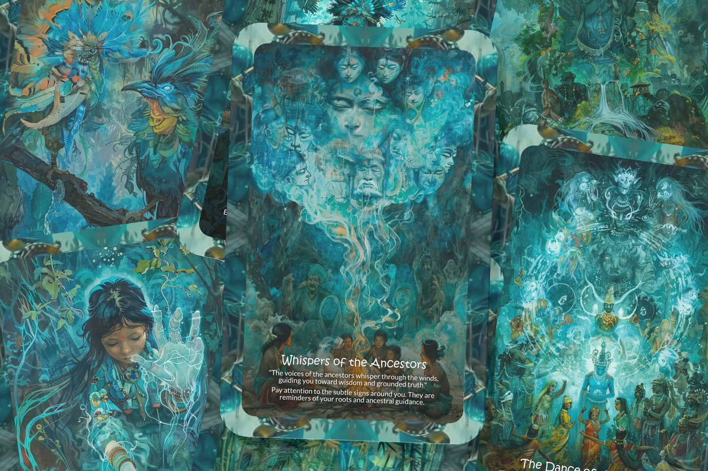 The Bugun Spirit Oracle – A Tribal Divination Deck – 22 Oracle Cards – Voices of Arunachal's Forest