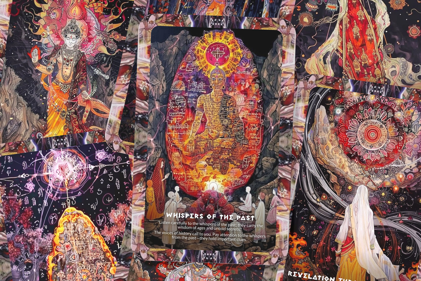 The Kallur Stone Mystery – A Forgotten Wisdom Oracle Deck – 22 Oracle Cards – Karnataka’s Sacred Enigma