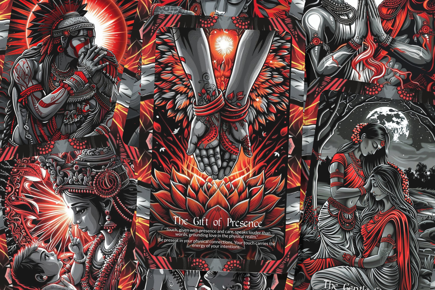 The Art of Touch Oracle: Nurture your sense of touch and connection with this 22-card deck, inspiring intimacy, compassion, and self-love.