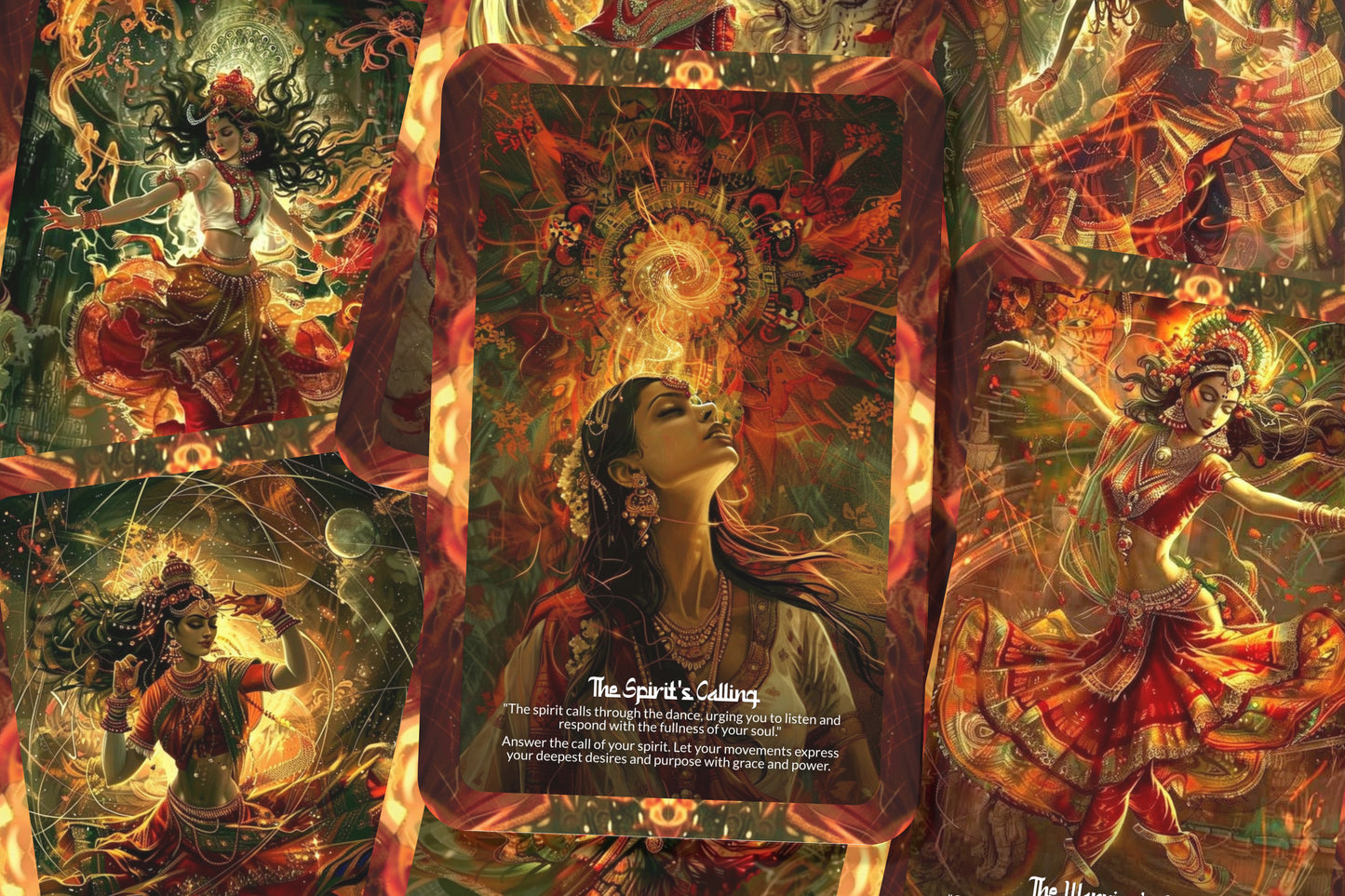 The Bhil Tribe’s Spirit Dancer Madhya Pradesh Oracle: Connect with the vibrant spirit of the Bhil tribe with this 22-card deck, inspiring creativity, self-expression, and cultural heritage.