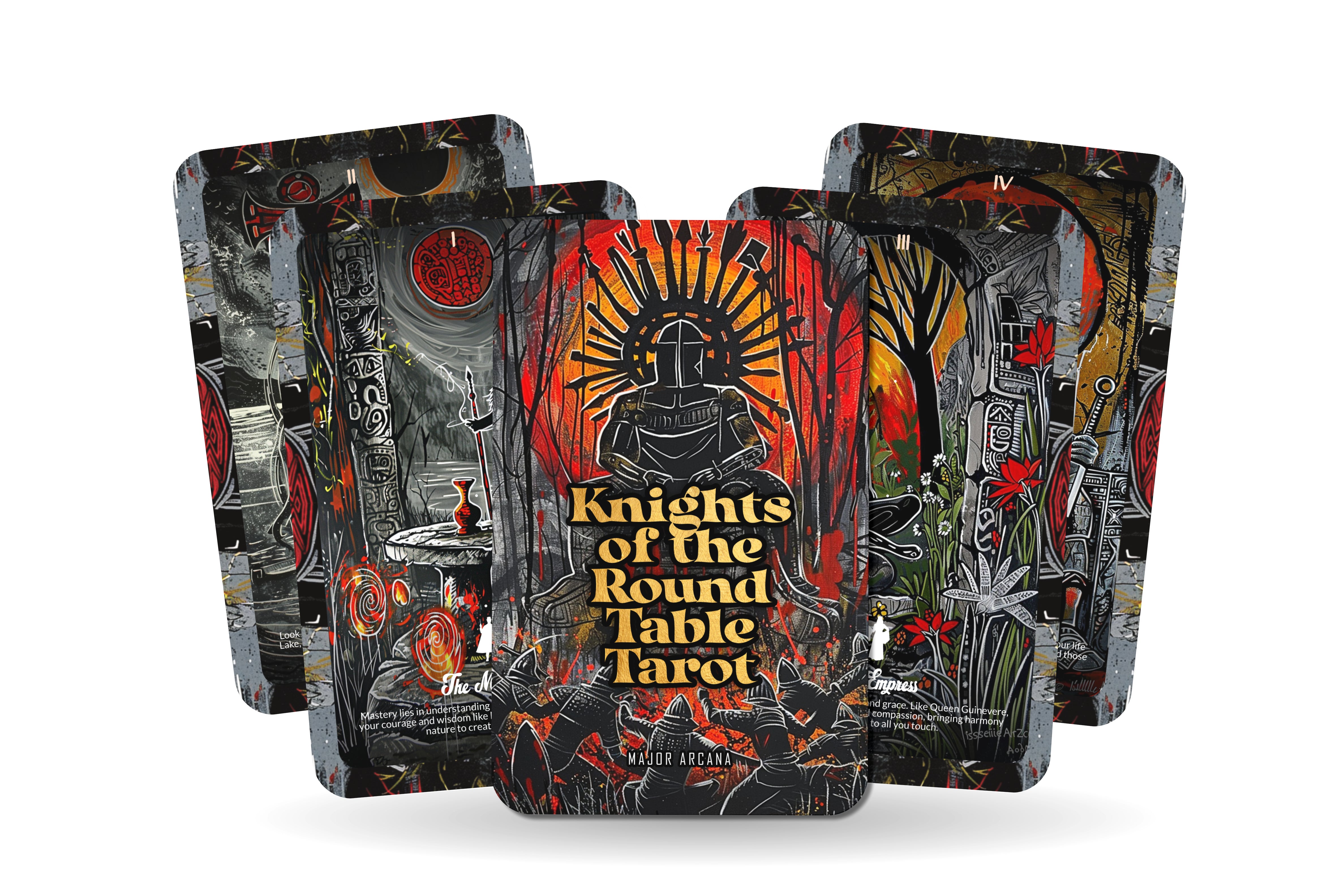 Knights of the Round Table Tarot - Major Arcana - Embark on a Hero's J ...