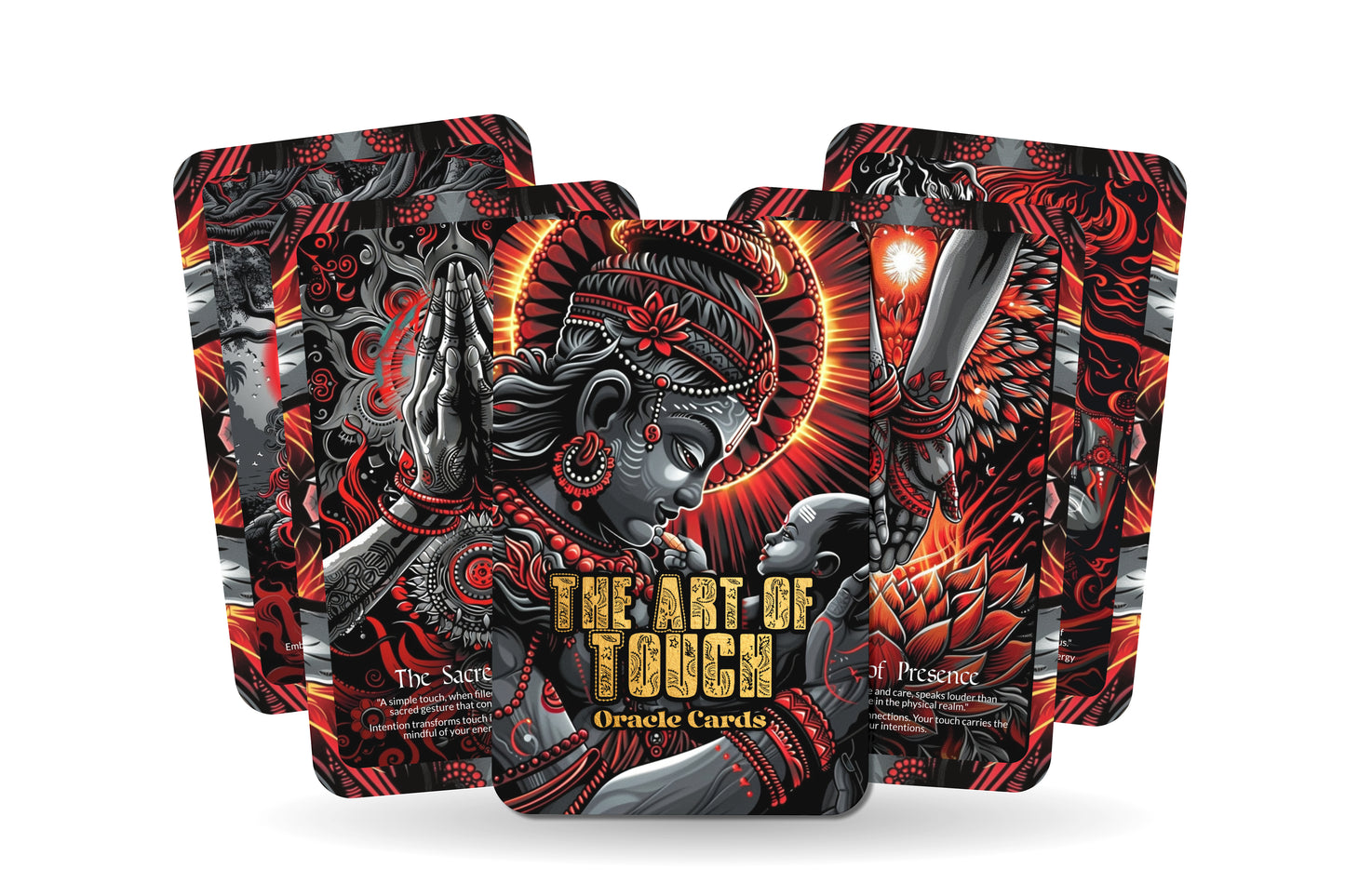 The Art of Touch Oracle: Nurture your sense of touch and connection with this 22-card deck, inspiring intimacy, compassion, and self-love.