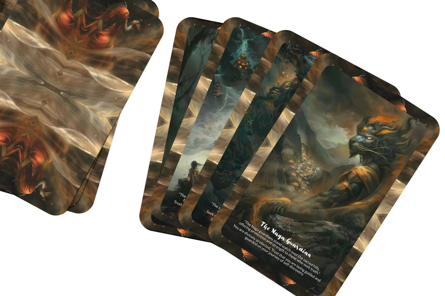 The Mystic Naga Hills Oracle – A Sacred Geography Divination Deck – 22 Oracle Cards – North East India’s Spirit Realm