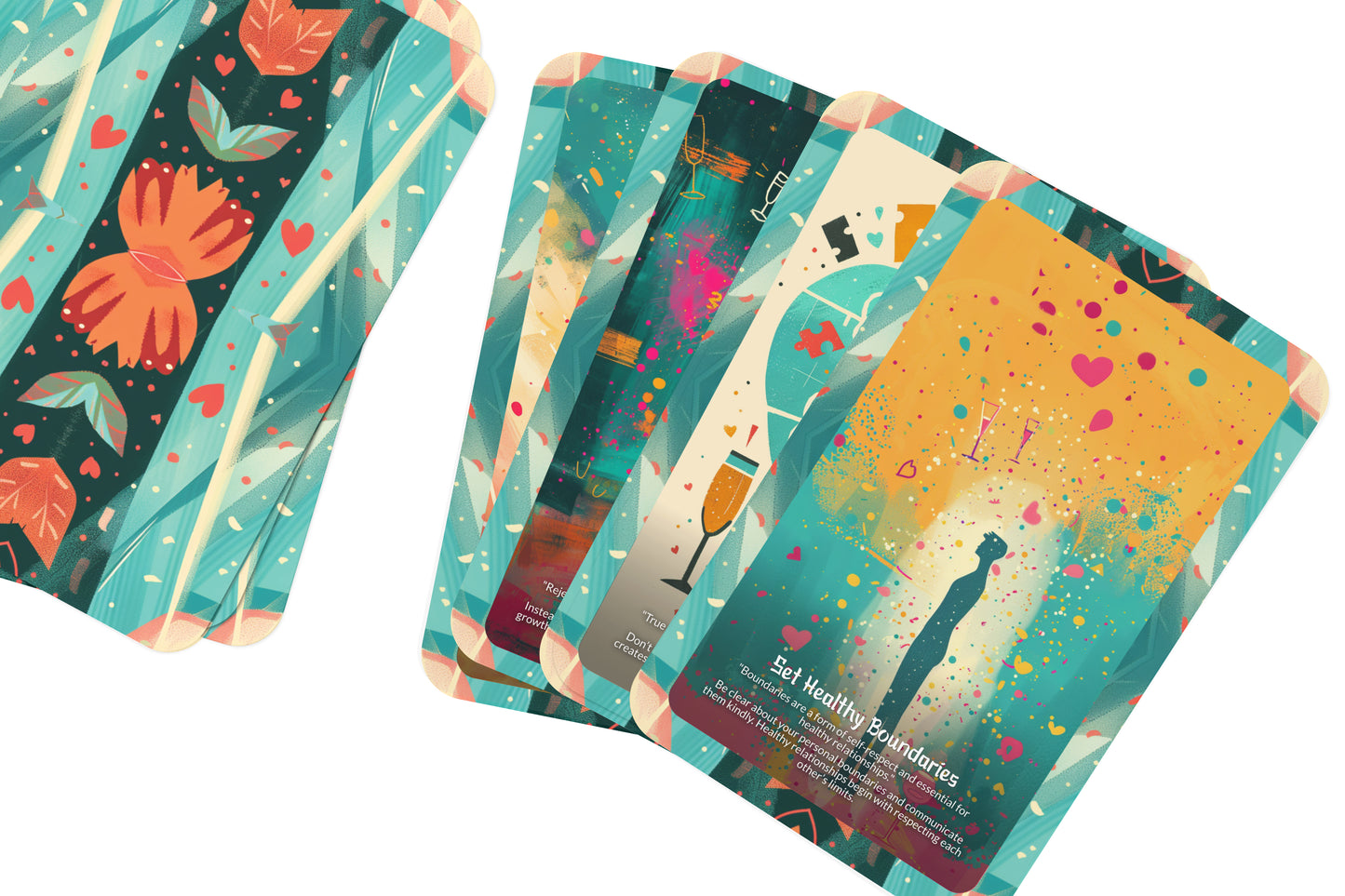 Dating Confidence Booster Cards – Radiate Confidence & Charisma – Empowered Love & Connection 22-Card Deck