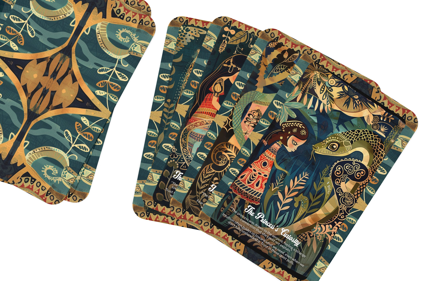 The Green Serpent - 22 Oracle Cards - Transform Through Renewal and Deep Wisdom