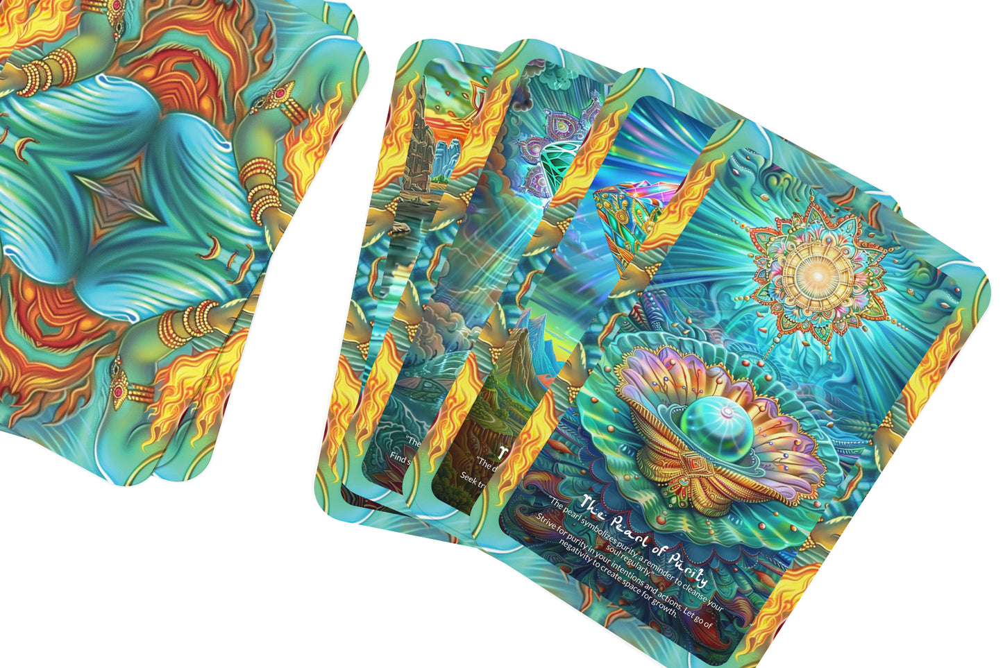 The Jewel of India – A Divine Beauty Oracle Deck – 22 Oracle Cards – Sacred Soul of Bharatvarsha