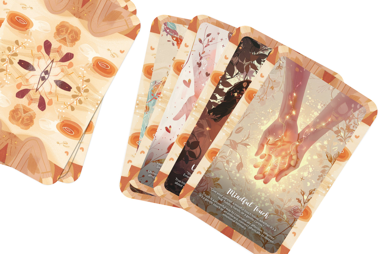 Couples Deepening Deck – Strengthen Your Relationship Bond – Intimacy, Trust & Growth 22-Card Deck