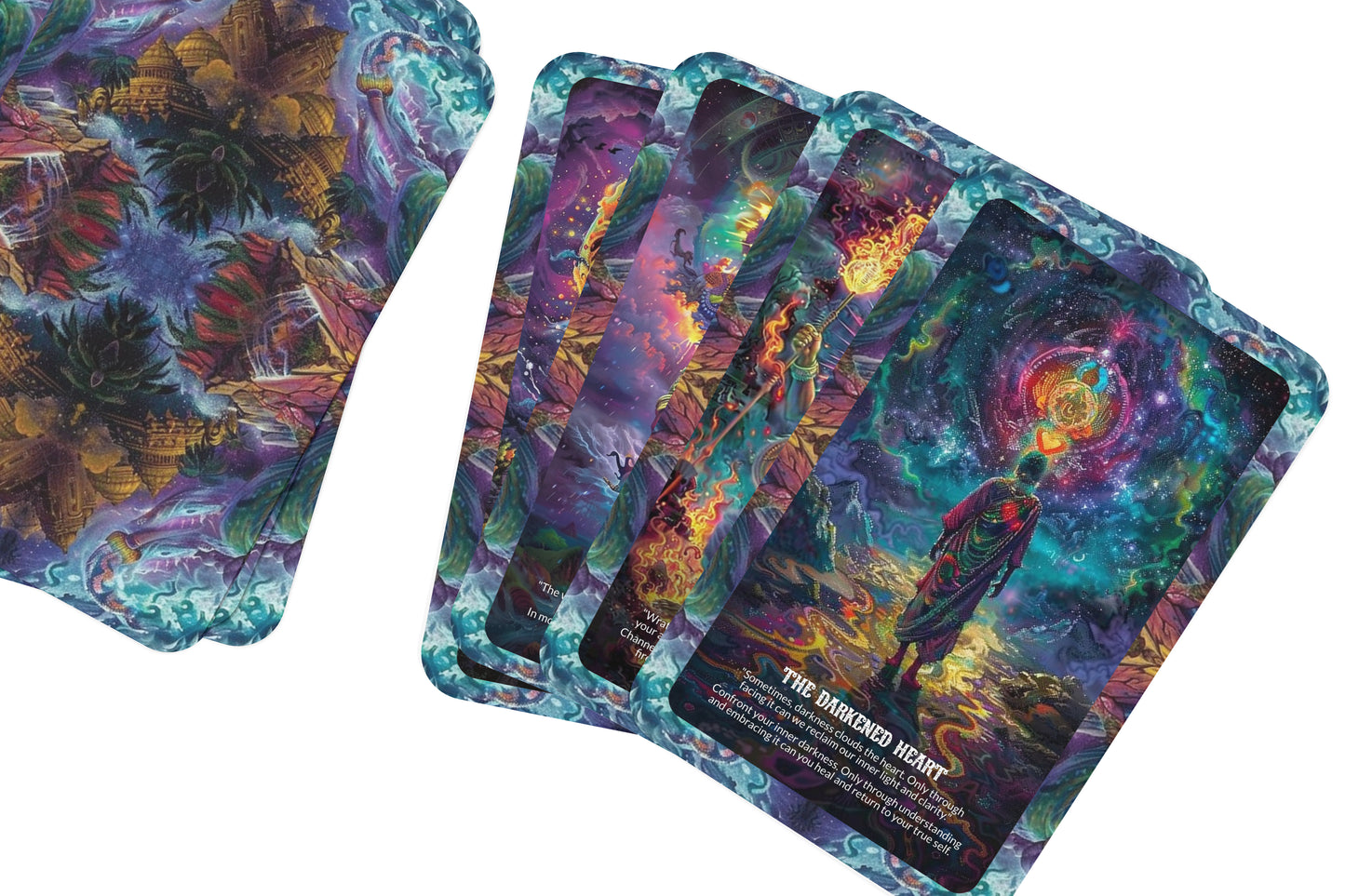 Rakshasa's Wrath Oracle: Harness the power of transformation with this 22-card deck, embracing change and inner strength to overcome life's challenges.
