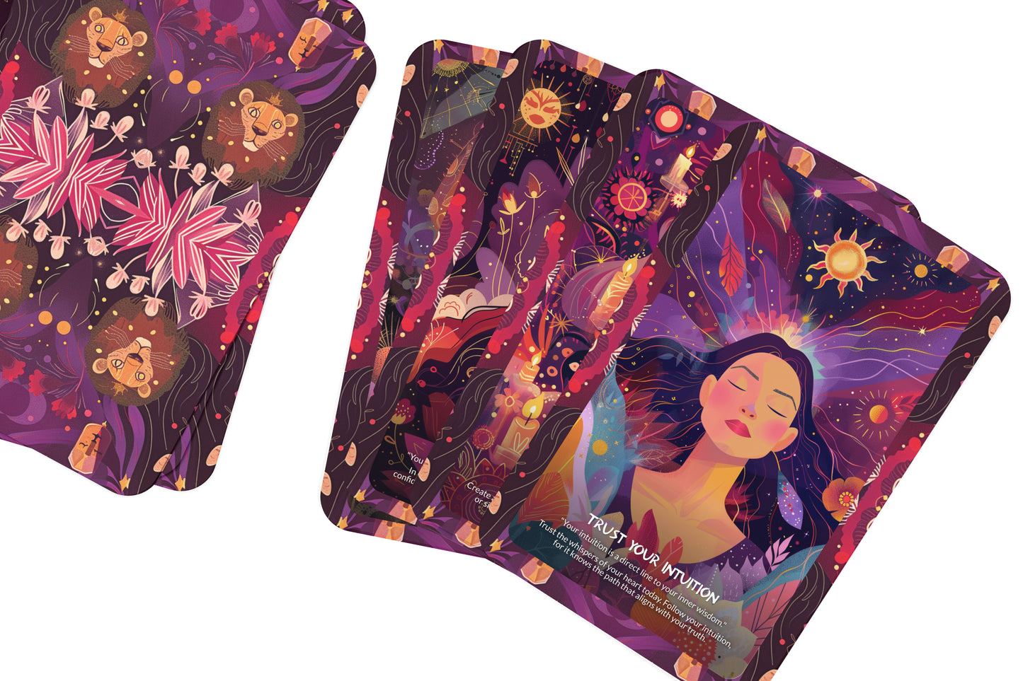 Empowered Woman Oracle – Embody Feminine Strength – Rise Into Your Power & Purpose 22-Card Deck