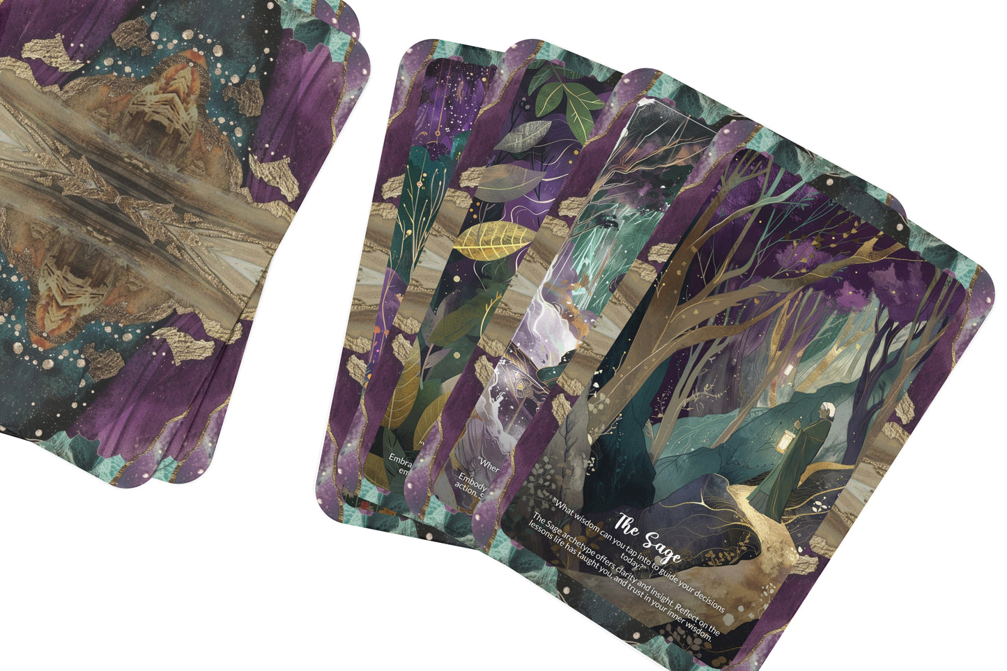 Archetypes of Growth & Change – Embrace Evolution – Journey Through Life’s Shifting Patterns 22-Card Deck