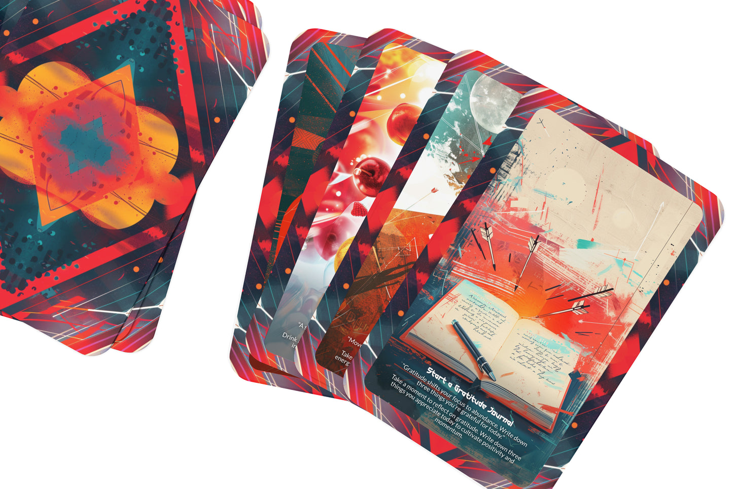 Momentum Action Cards – Get Moving With Purpose – Motivation & Daily Progress Tools 22-Card Deck