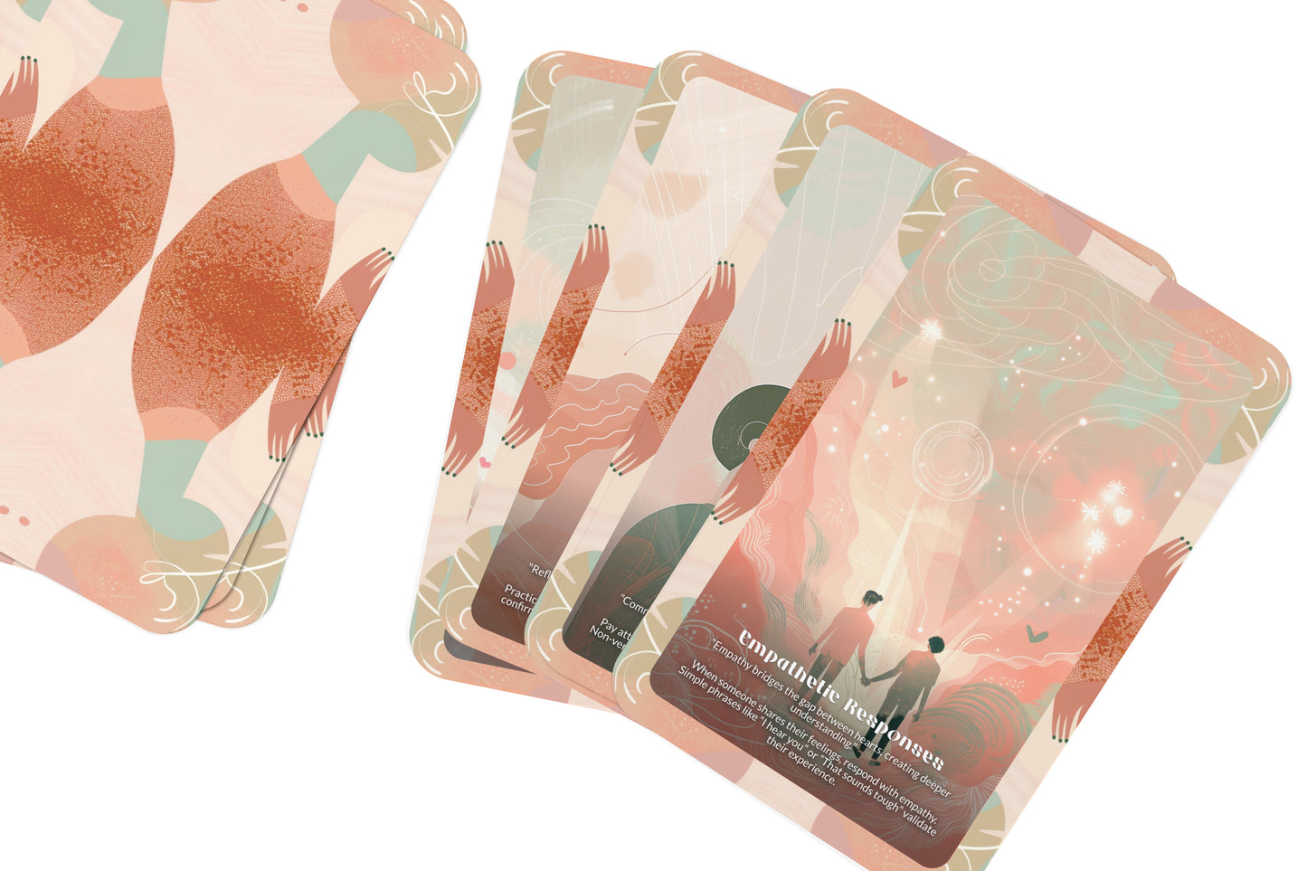 Heart-Centered Communication Cards – Speak From the Soul – Deep Listening & Loving Expression 22-Card Deck