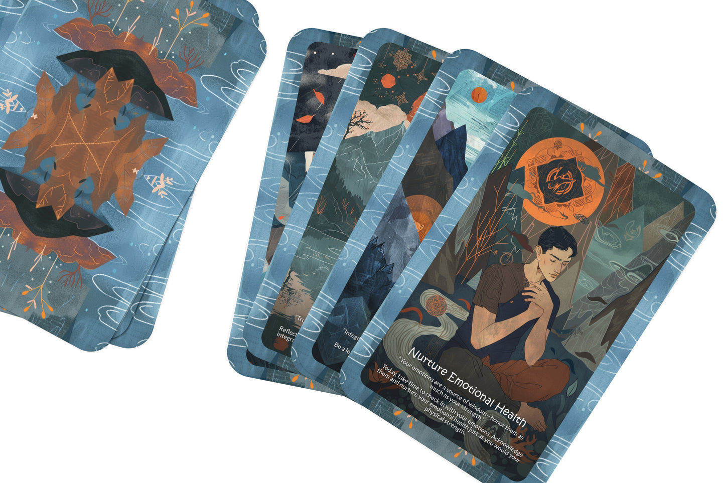 Balanced Masculinity Deck for Men – Empower the Modern Man – Strength, Wisdom & Inner Growth 22-Card Deck