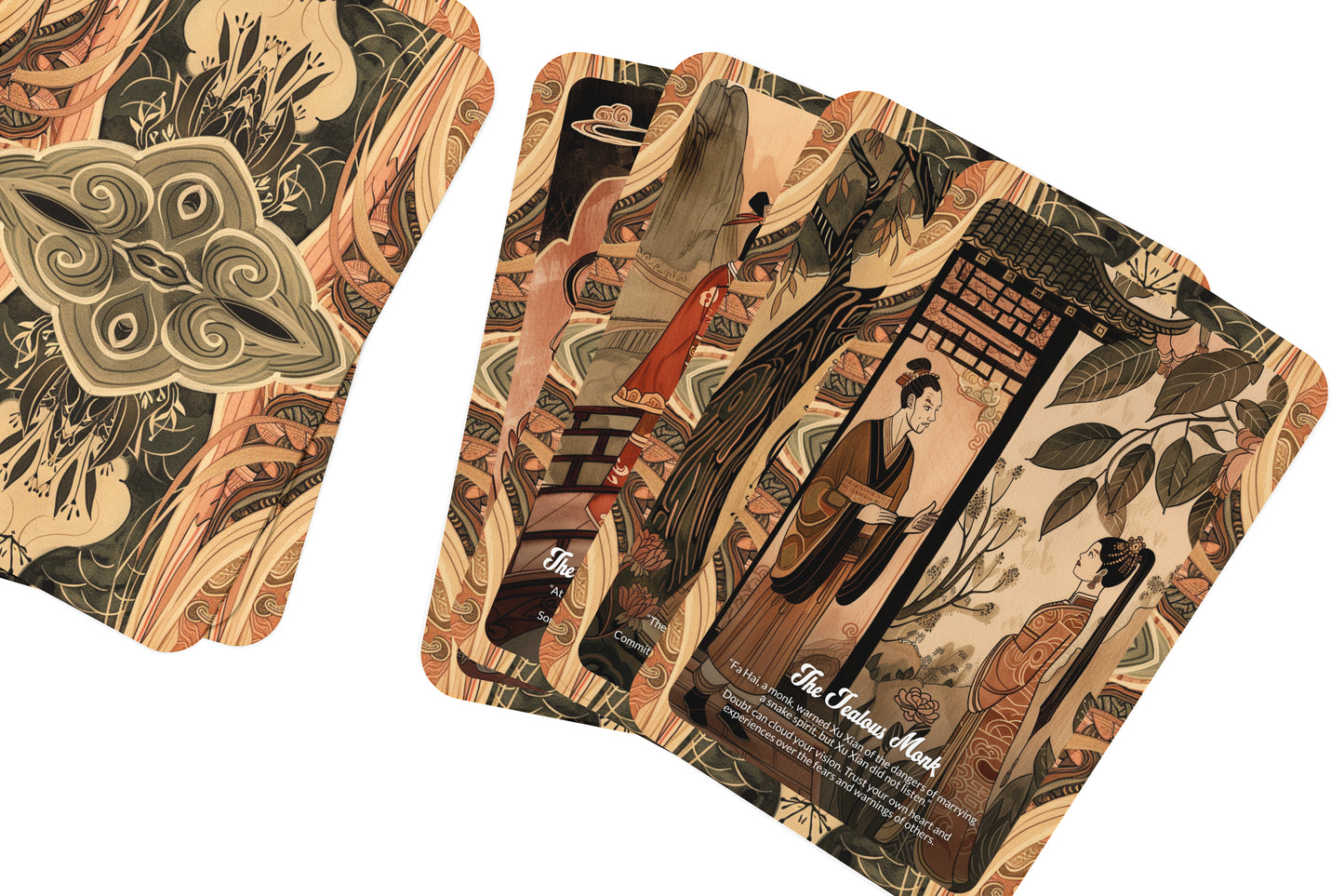 The Legend of the White Snake - 22 Oracle Cards - Explore Love, Transformation, and Spiritual Mysteries