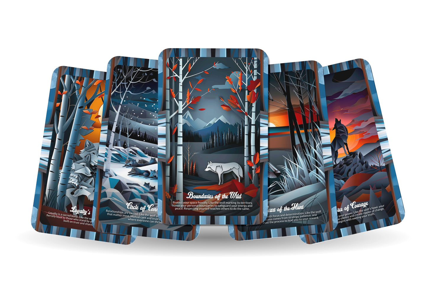 Call of the Wild – A Wolf Oracle - 22 Oracle Cards - Connect With the Spirit of Loyalty and Freedom