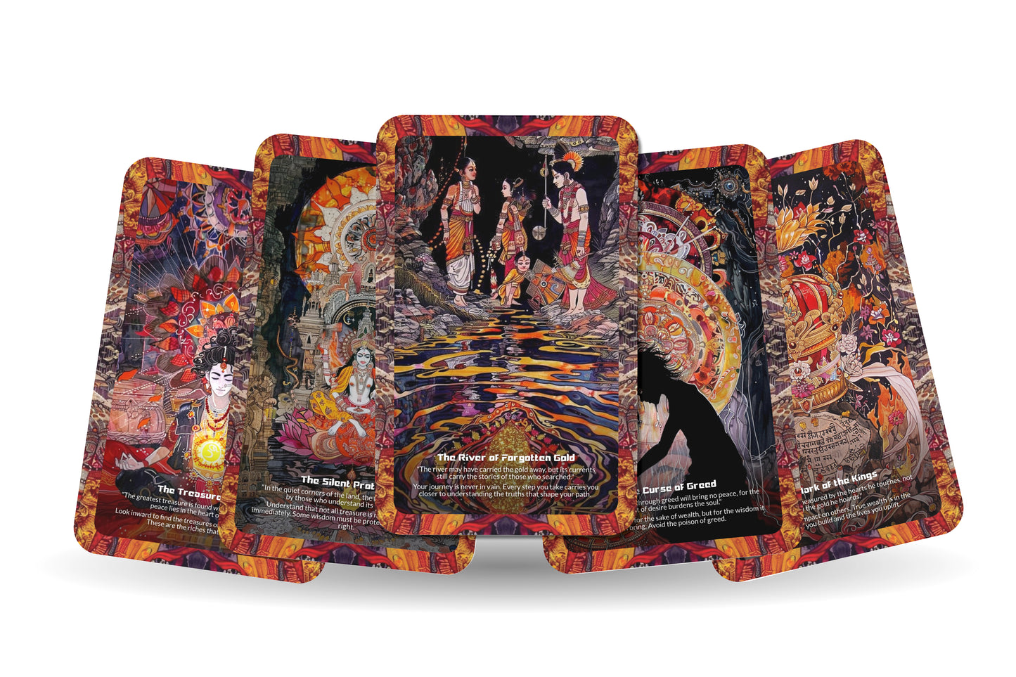 The Lost Treasure of Kalinga – A Sacred War Oracle Deck – 22 Oracle Cards – Odisha’s Spirit of Resistance