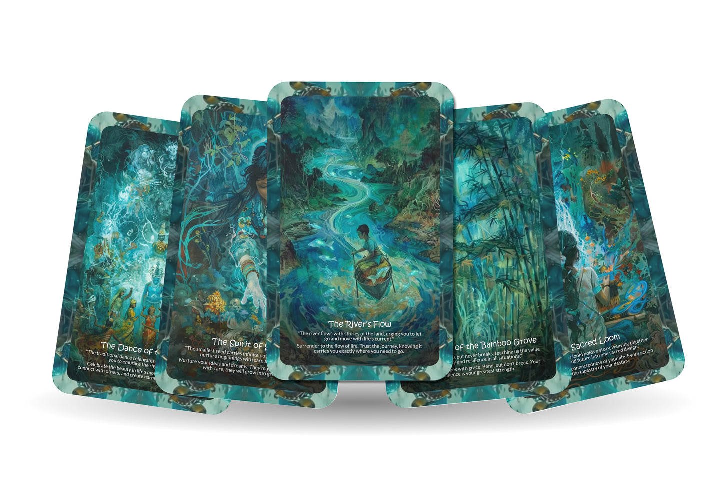 The Bugun Spirit Oracle – A Tribal Divination Deck – 22 Oracle Cards – Voices of Arunachal's Forest