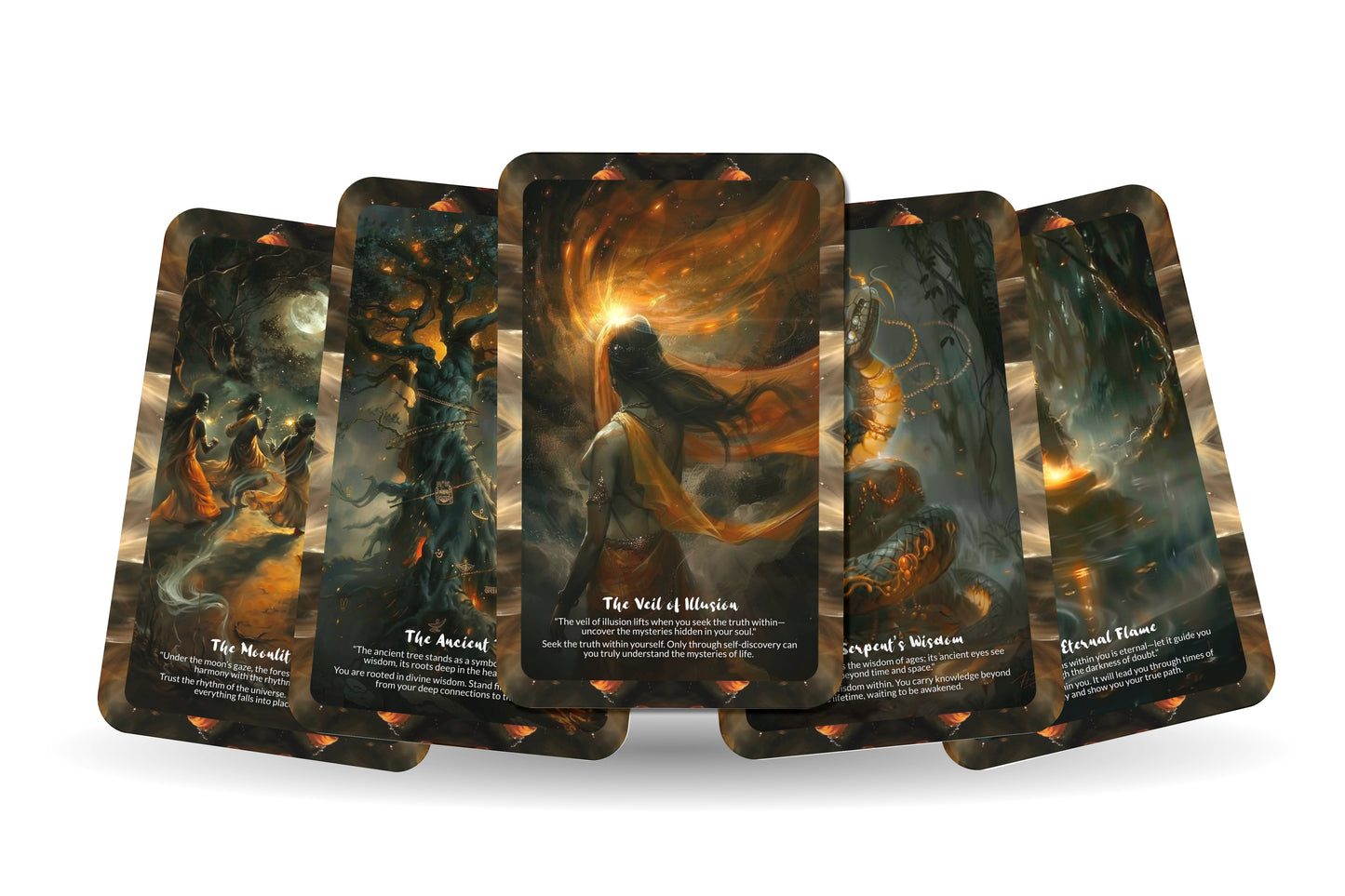 The Mystic Naga Hills Oracle – A Sacred Geography Divination Deck – 22 Oracle Cards – North East India’s Spirit Realm