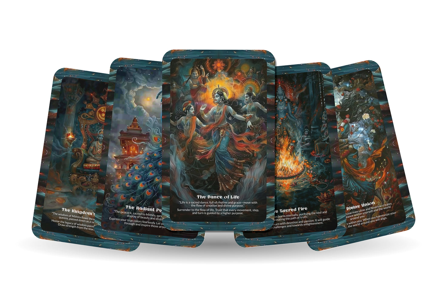 The Oracle of the Mithila Kingdom – A Divine Feminine Wisdom Deck – 22 Oracle Cards – Bihar’s Sacred Sovereignty