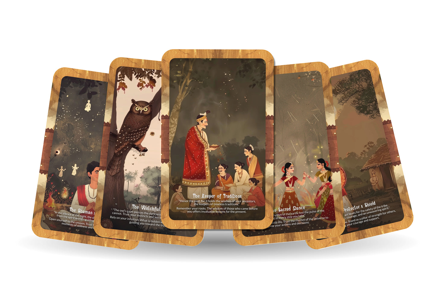 The Mizo Tribe Oracle – A Highland Spirit Oracle Deck – 22 Oracle Cards – Sacred Wisdom of Mizoram