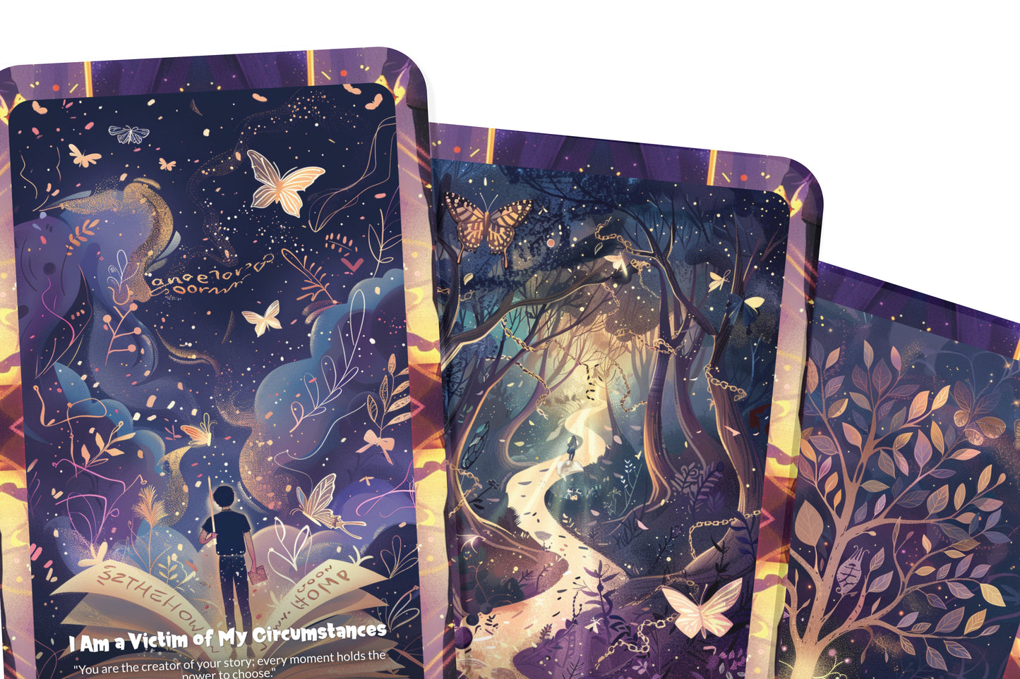 Inner Narratives Transformation Deck – Reframe Your Story – Shadow Work & Empowered Identity 22-Card Deck