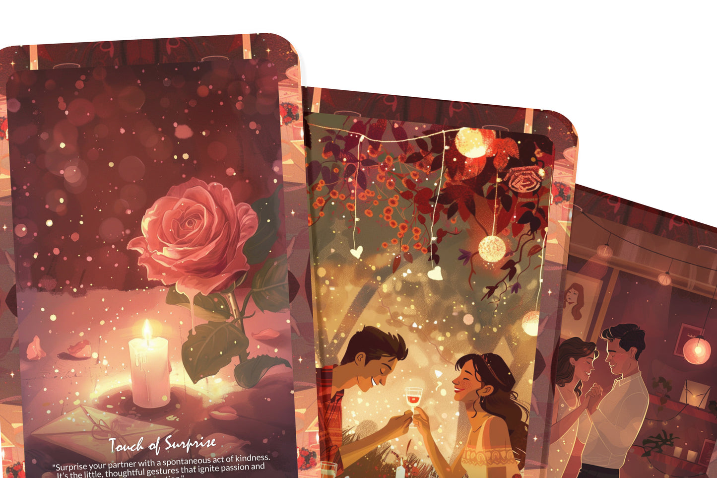 Rekindling Romance Oracle – Reignite Passion & Intimacy – Reconnect With Heart & Soul 22-Card Deck