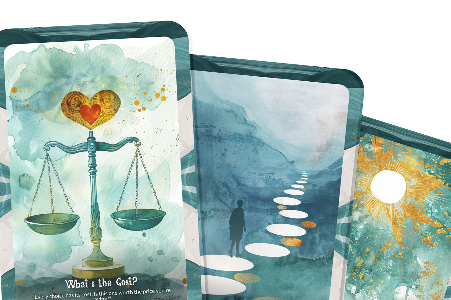 Aligned Decisions Insight Deck – Tune Into Inner Clarity – Make Empowered Choices 22-Card Deck