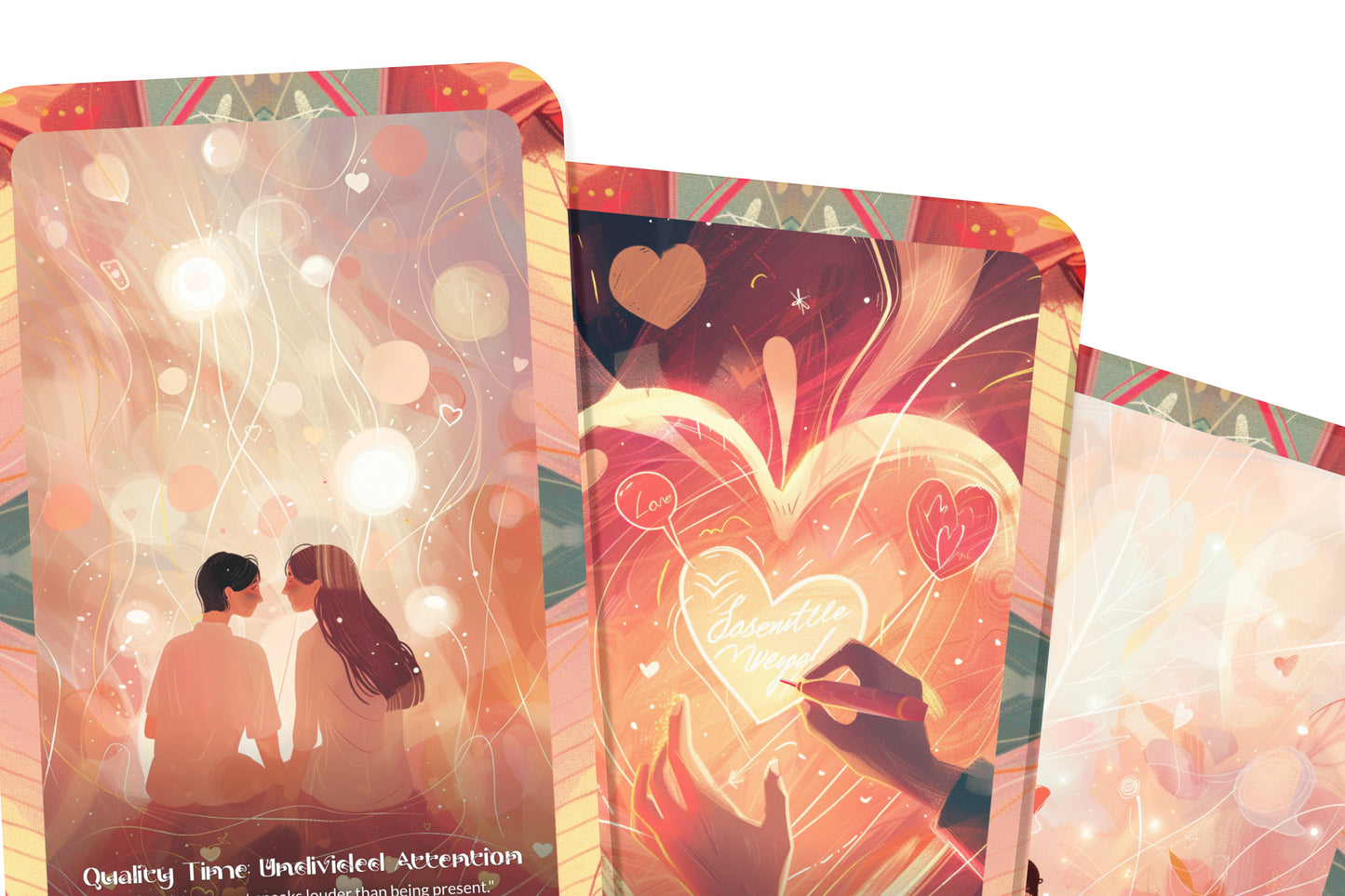 Love Language Activation Deck – Express Love Clearly – Strengthen Your Relationship Dynamic 22-Card Deck