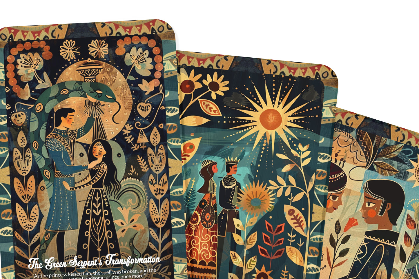 The Green Serpent - 22 Oracle Cards - Transform Through Renewal and Deep Wisdom