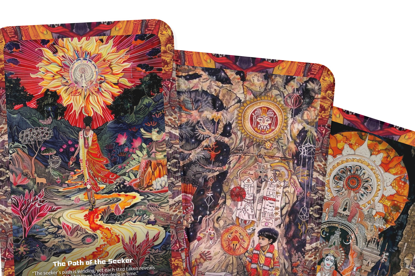 The Lost Treasure of Kalinga – A Sacred War Oracle Deck – 22 Oracle Cards – Odisha’s Spirit of Resistance