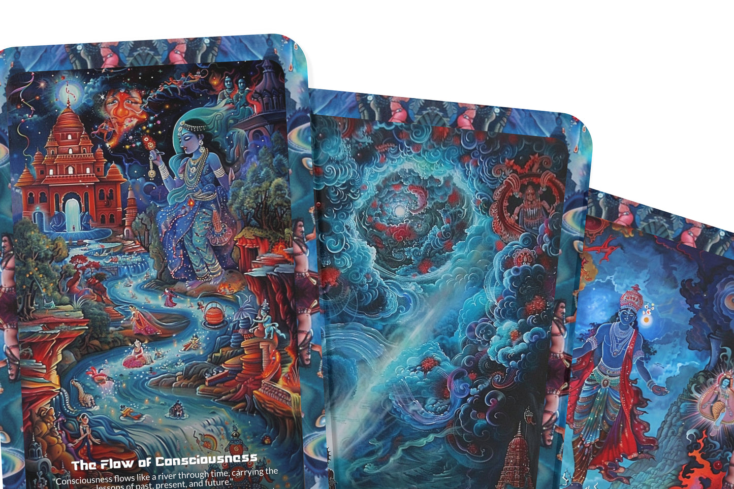 The Kalachakra Oracle – A Time Wheel Divination Deck – 22 Oracle Cards – Tantric Wisdom of the Cosmos