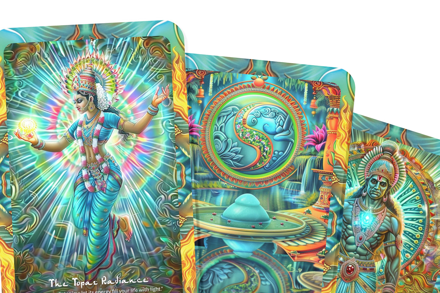 The Jewel of India – A Divine Beauty Oracle Deck – 22 Oracle Cards – Sacred Soul of Bharatvarsha
