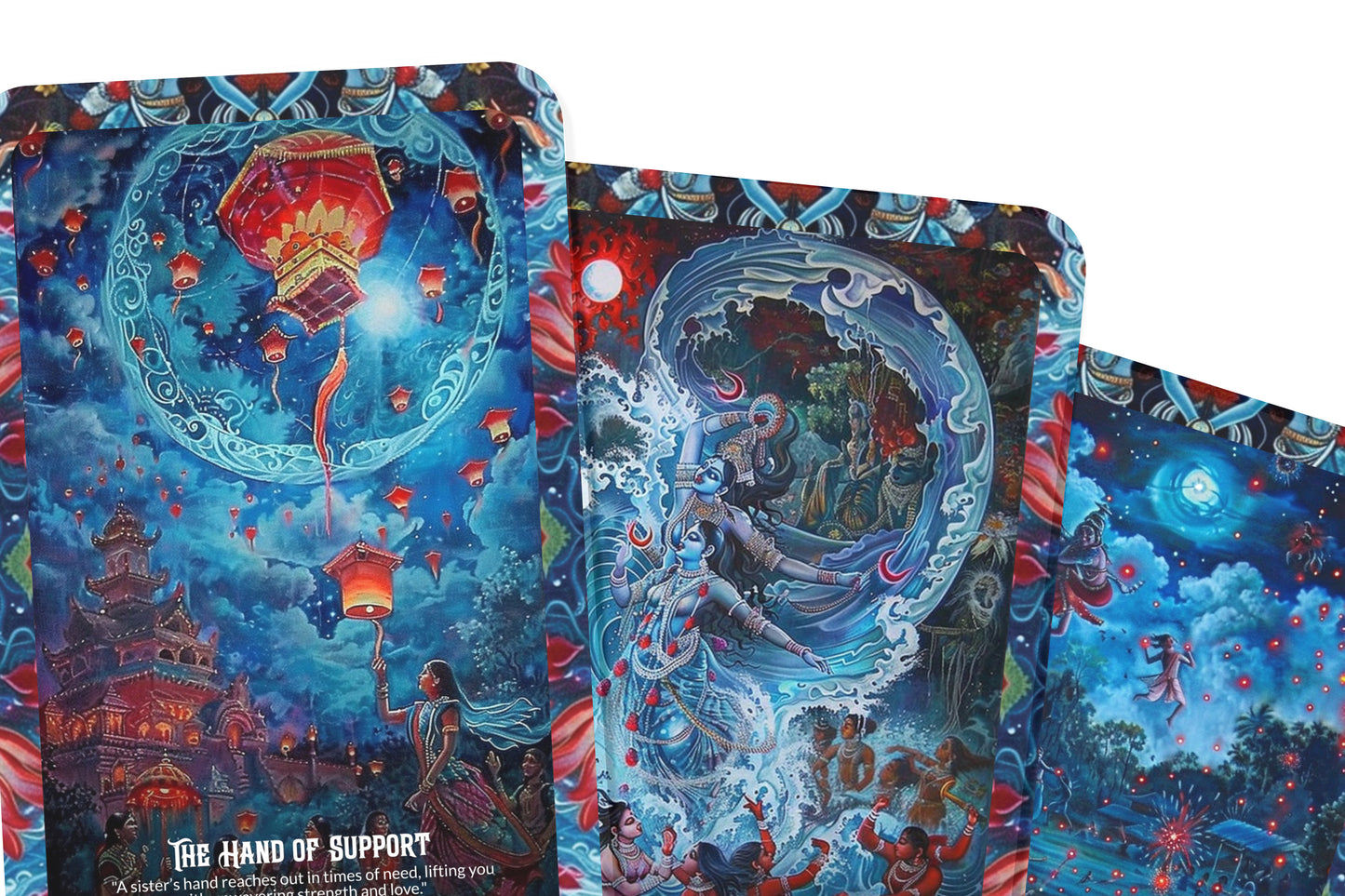 Sacred Sisterhood Oracle: Celebrate the power of feminine connection with this 22-card deck, nurturing sisterhood and inner wisdom.