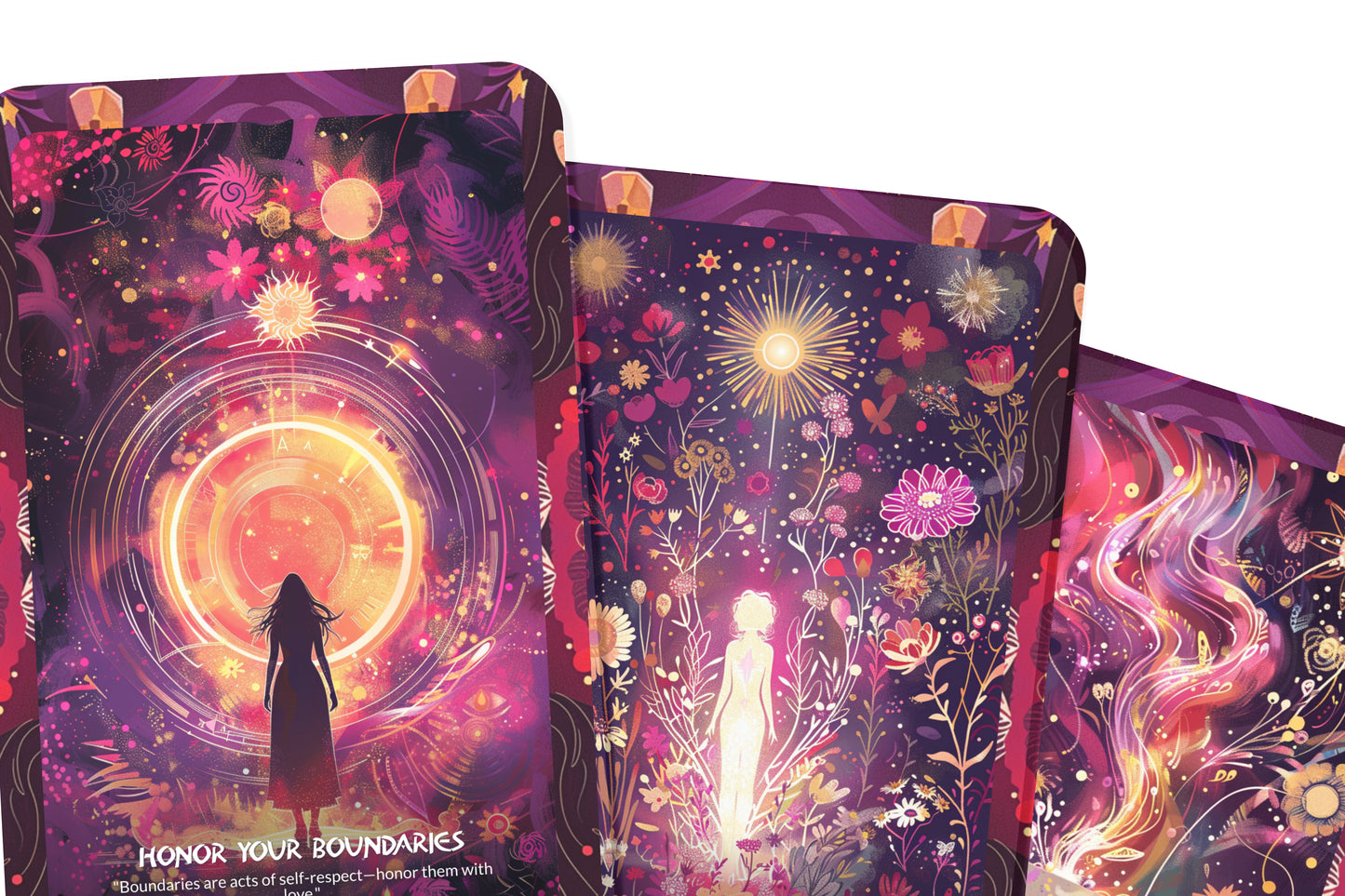 Empowered Woman Oracle – Embody Feminine Strength – Rise Into Your Power & Purpose 22-Card Deck