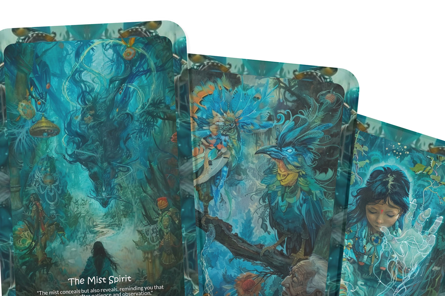 The Bugun Spirit Oracle – A Tribal Divination Deck – 22 Oracle Cards – Voices of Arunachal's Forest