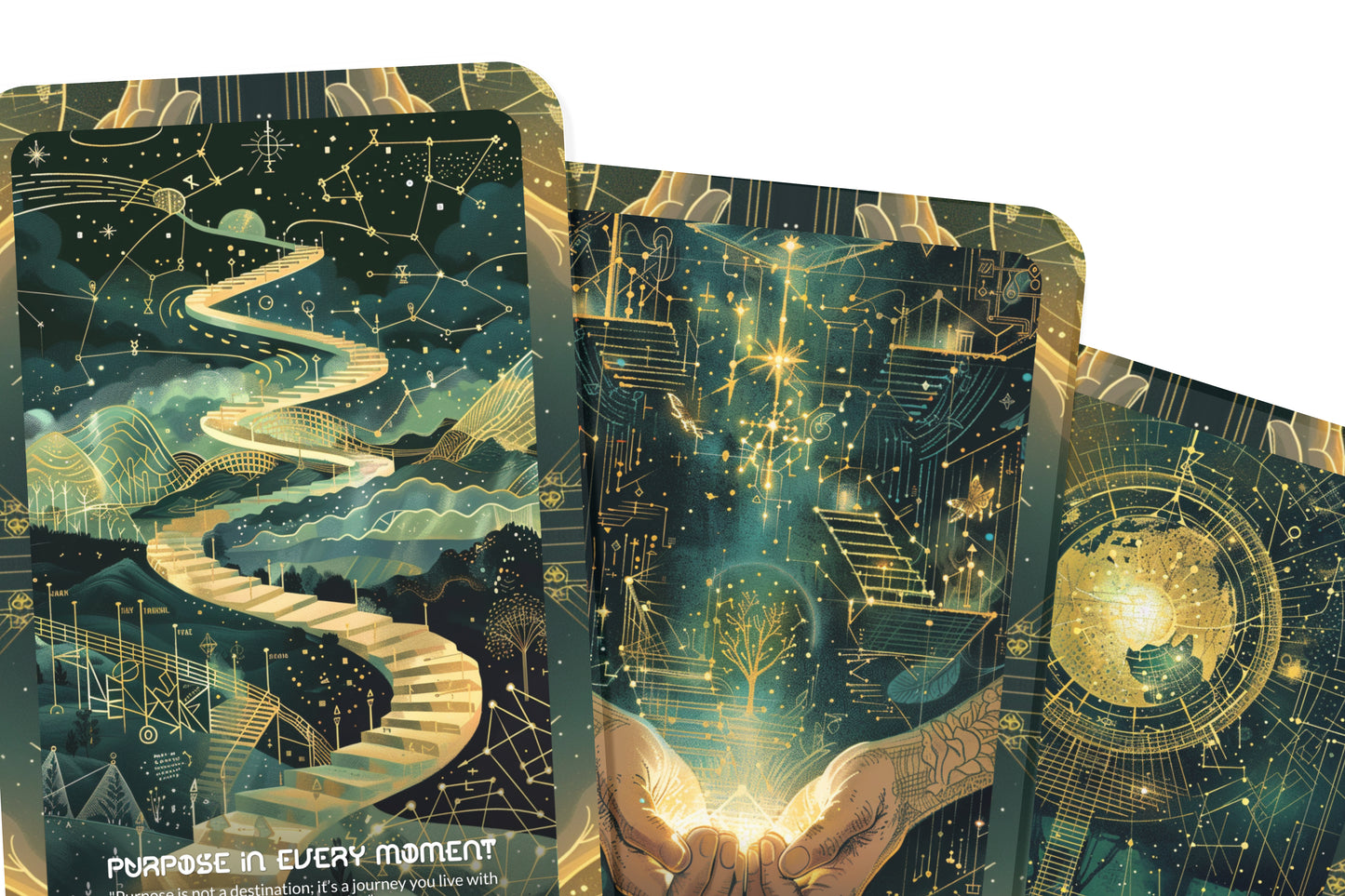 Purpose & Legacy Vision Deck – Live With Intention – Define Your Path & Life Mission 22-Card Deck