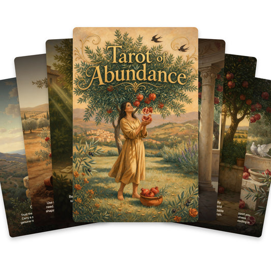 Tarot of Abundance — arrangement 1