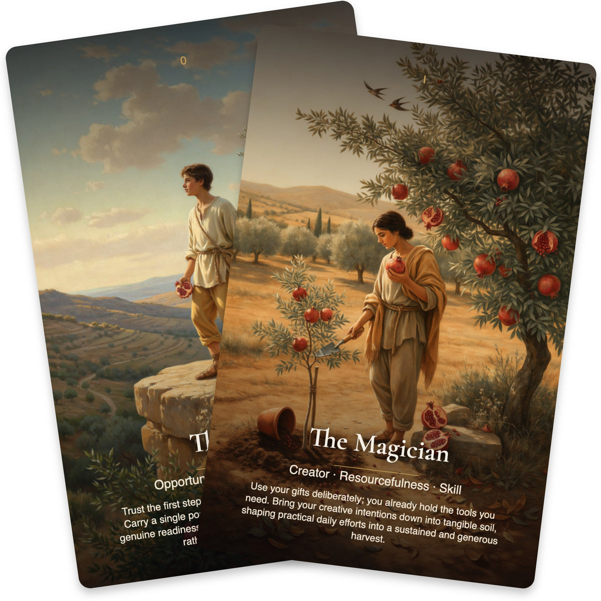 Tarot of Abundance — arrangement 10