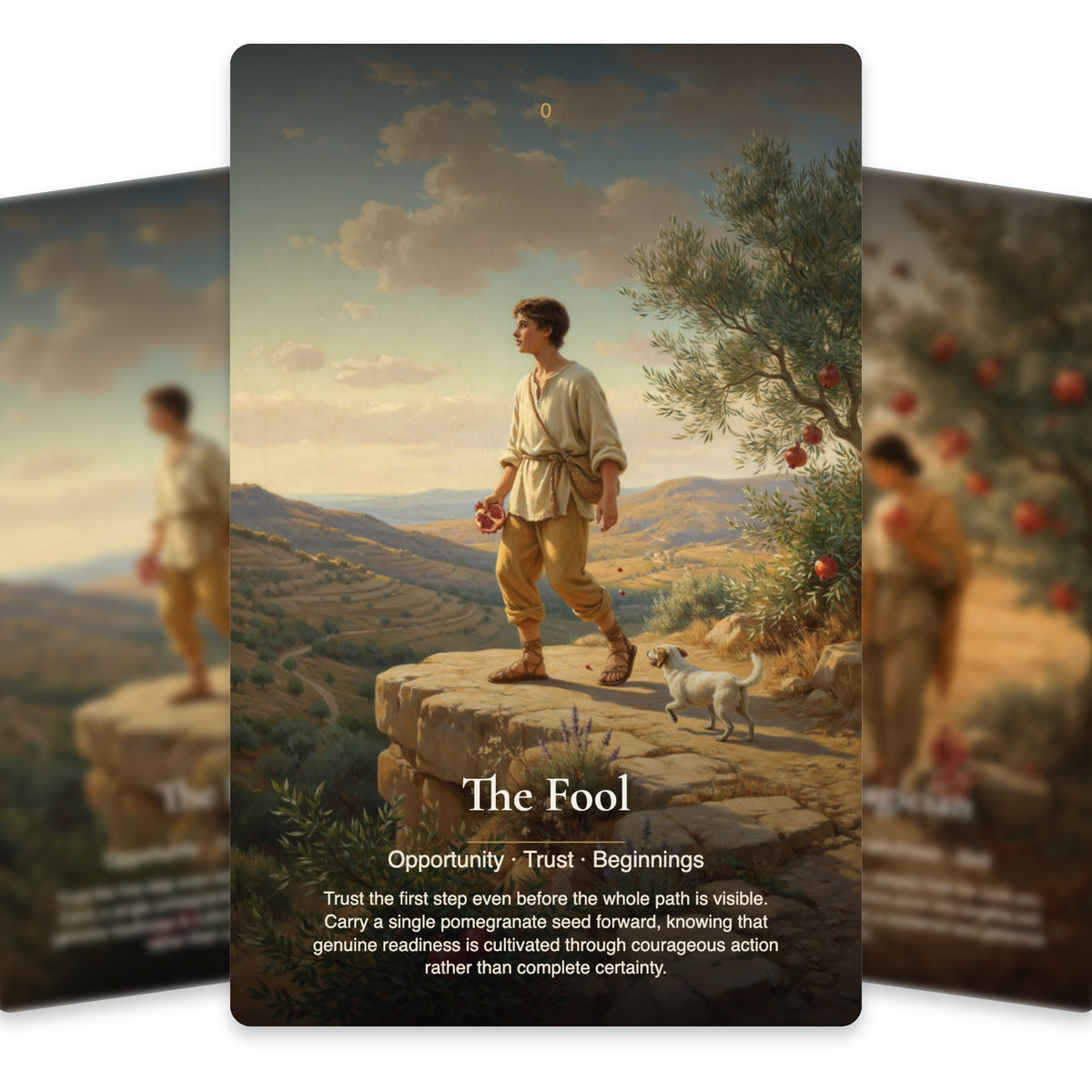 Tarot of Abundance — arrangement 5