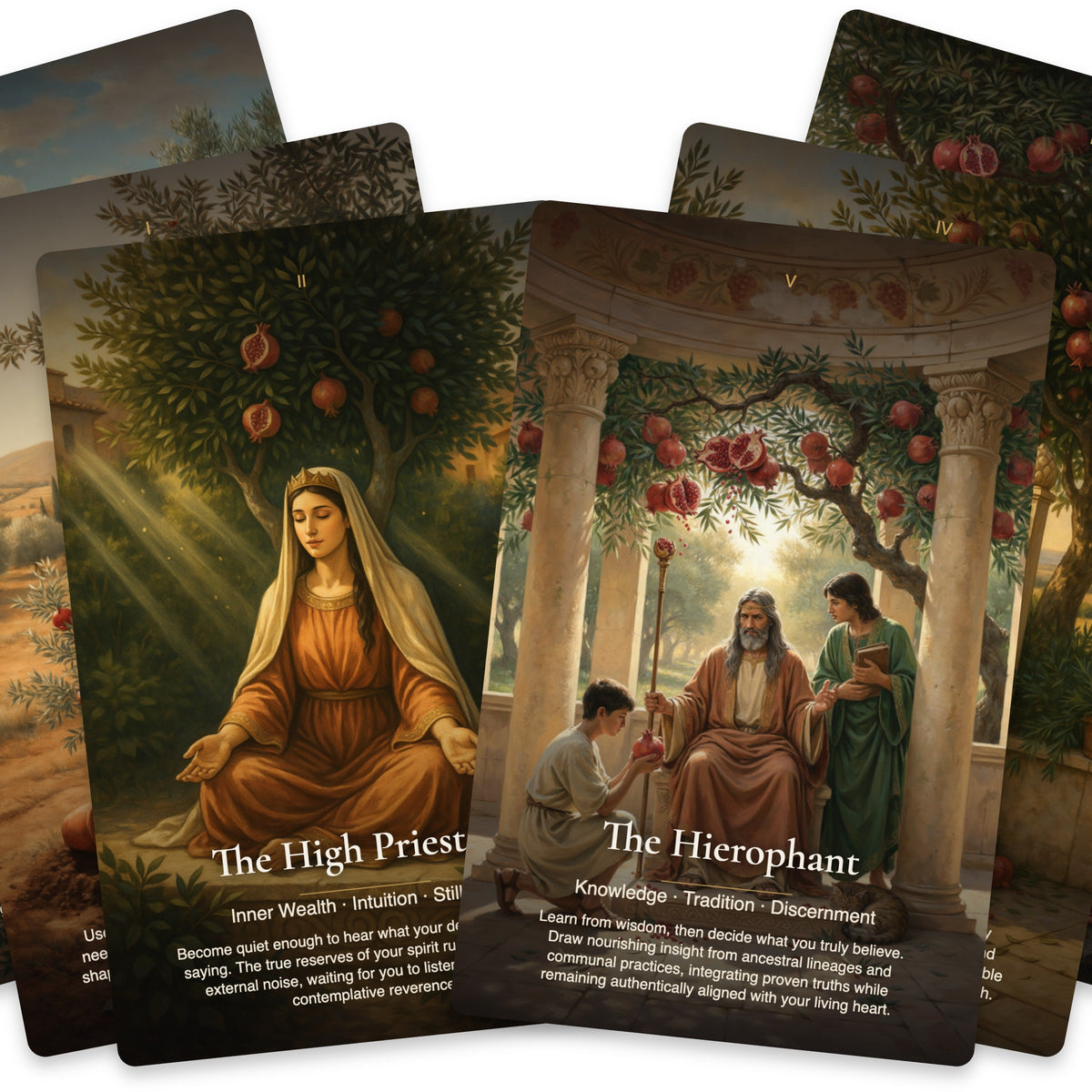 Tarot of Abundance — arrangement 6