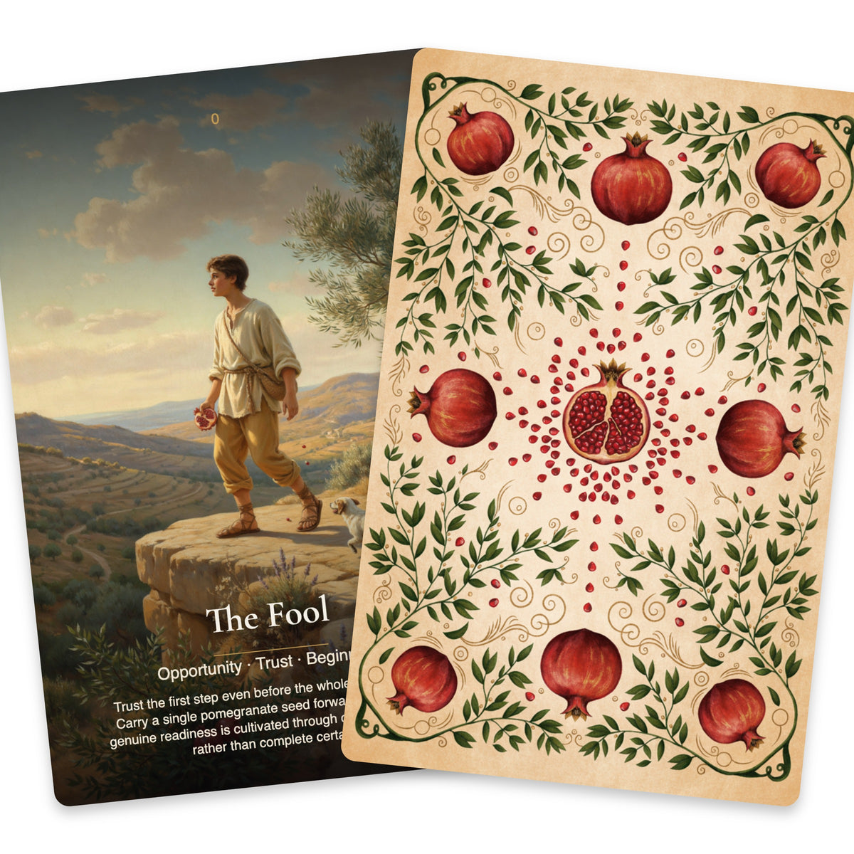 Tarot of Abundance — arrangement 7