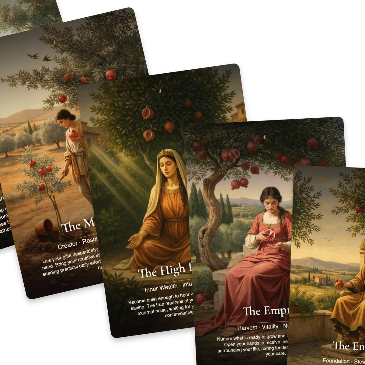 Tarot of Abundance — arrangement 8