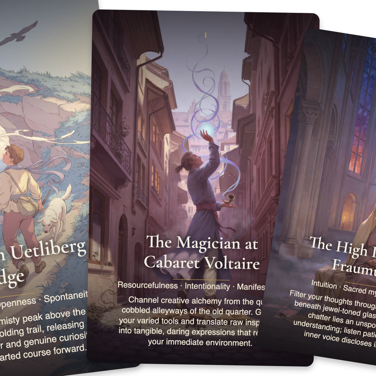 The Tarot of Zürich — arrangement 4
